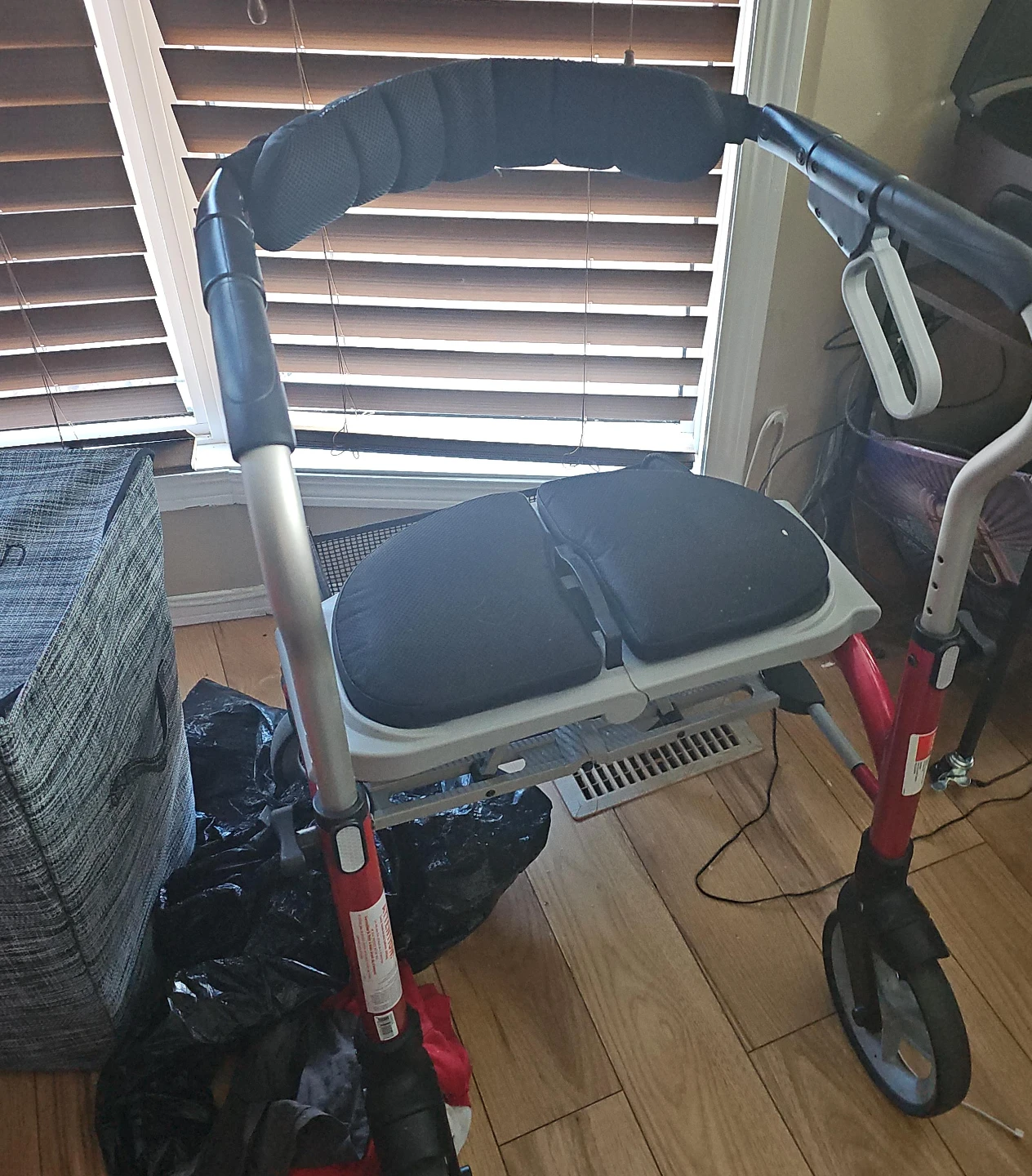 Walker with Seat