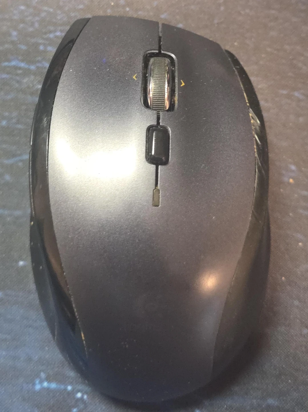 Black Wireless Computer Mouse