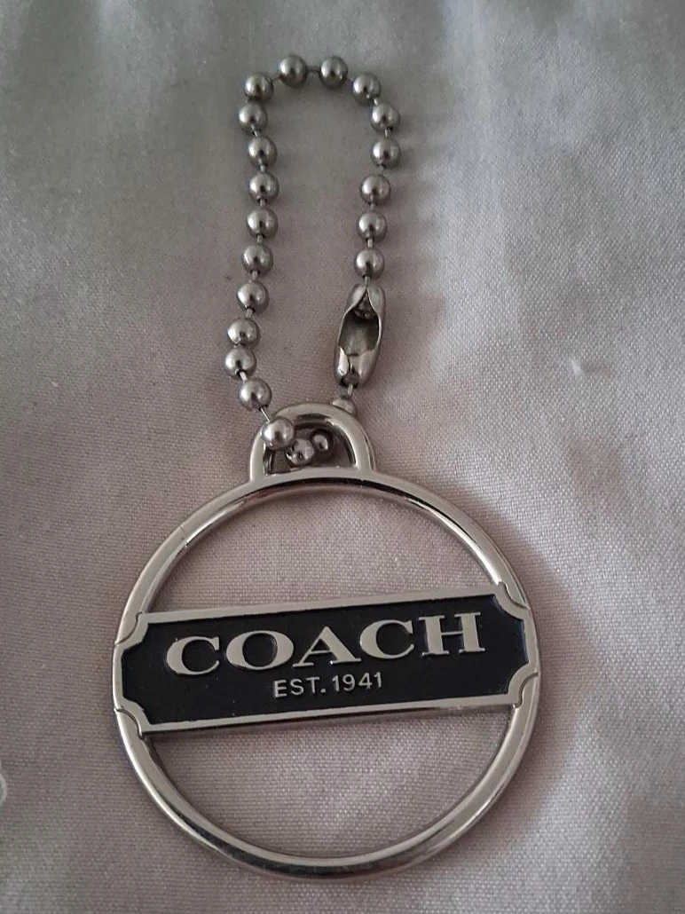 Coach Keychain Charm Est. 1941