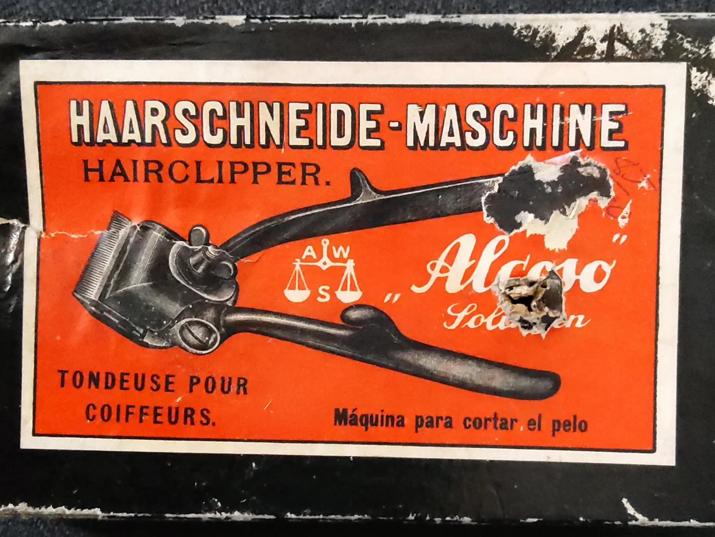 WW2 Hairclipper haarschneide maschine