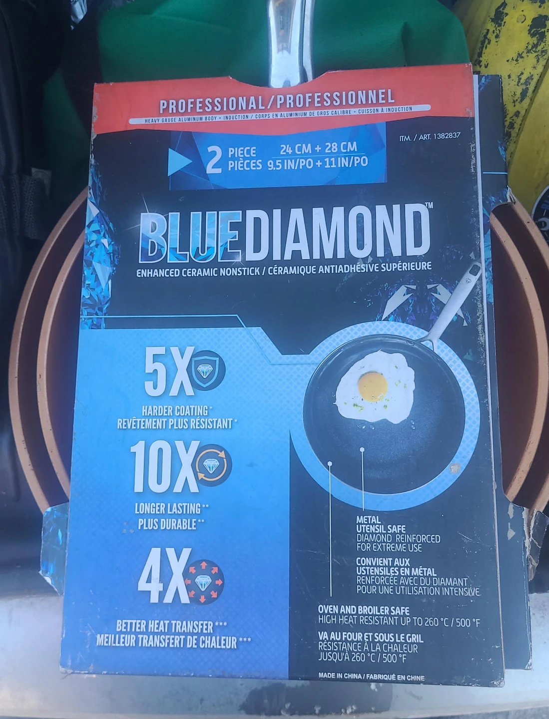 Blue Diamond Professional 2-Piece Cookware Set