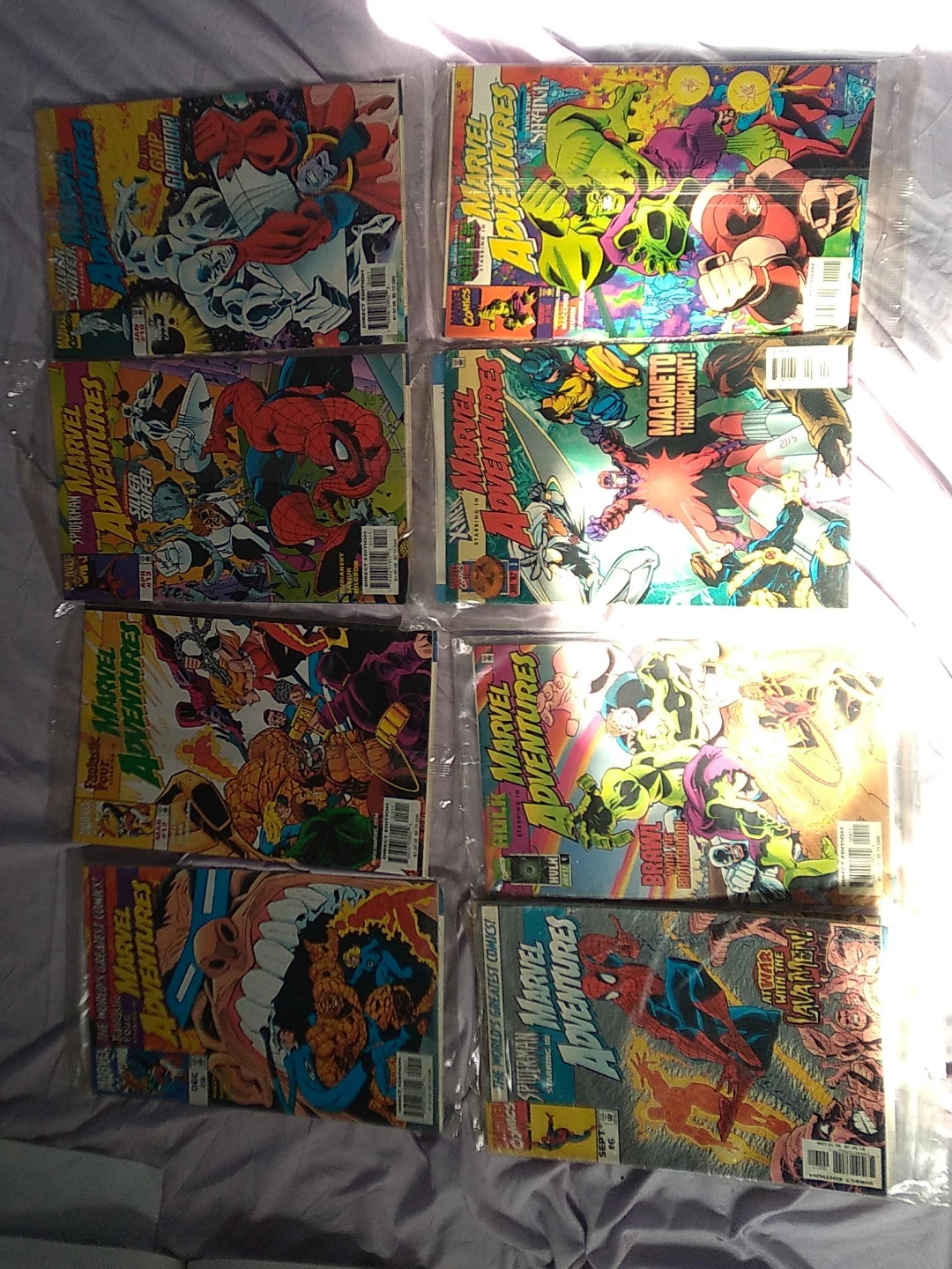 Marvel Adventures Comic Books Lot (5 Issues)