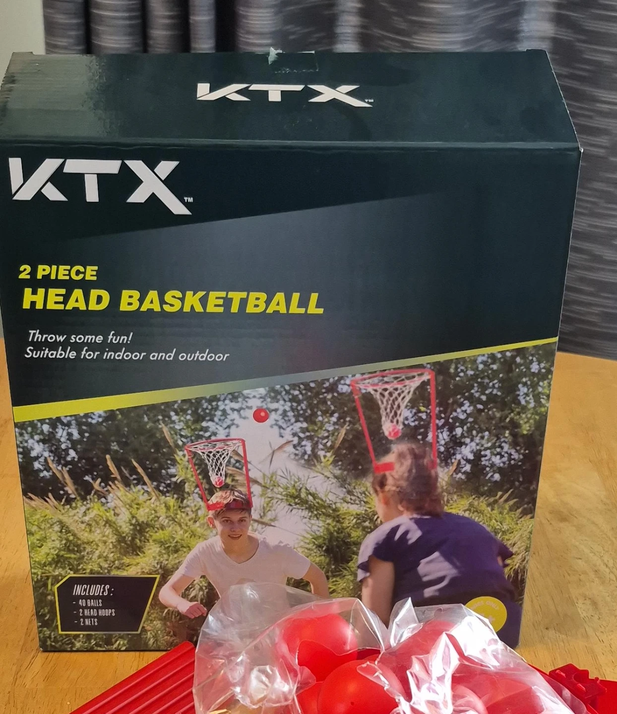 KTX 2 Piece Head Basketball Game