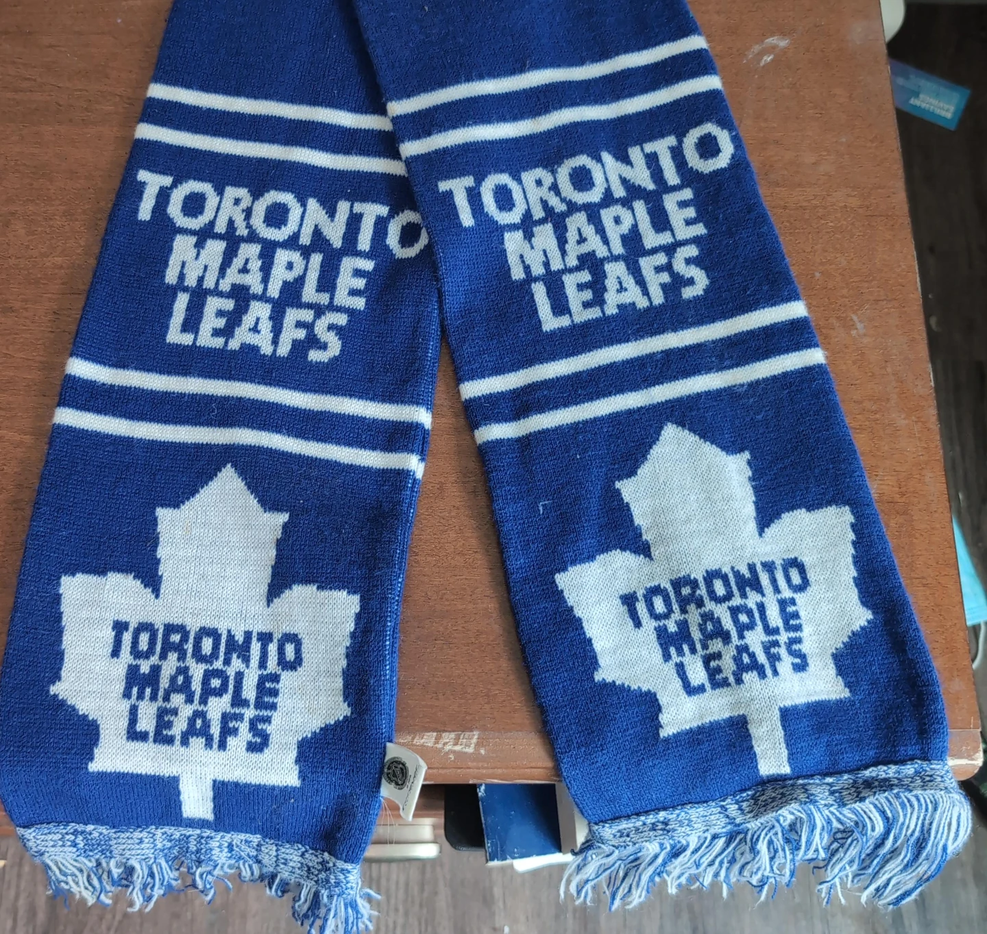 Toronto Maple Leafs Knitted Scarf
