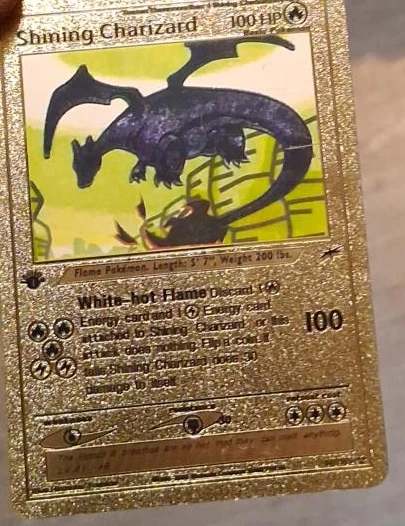 Shining Charizard Pokémon Card