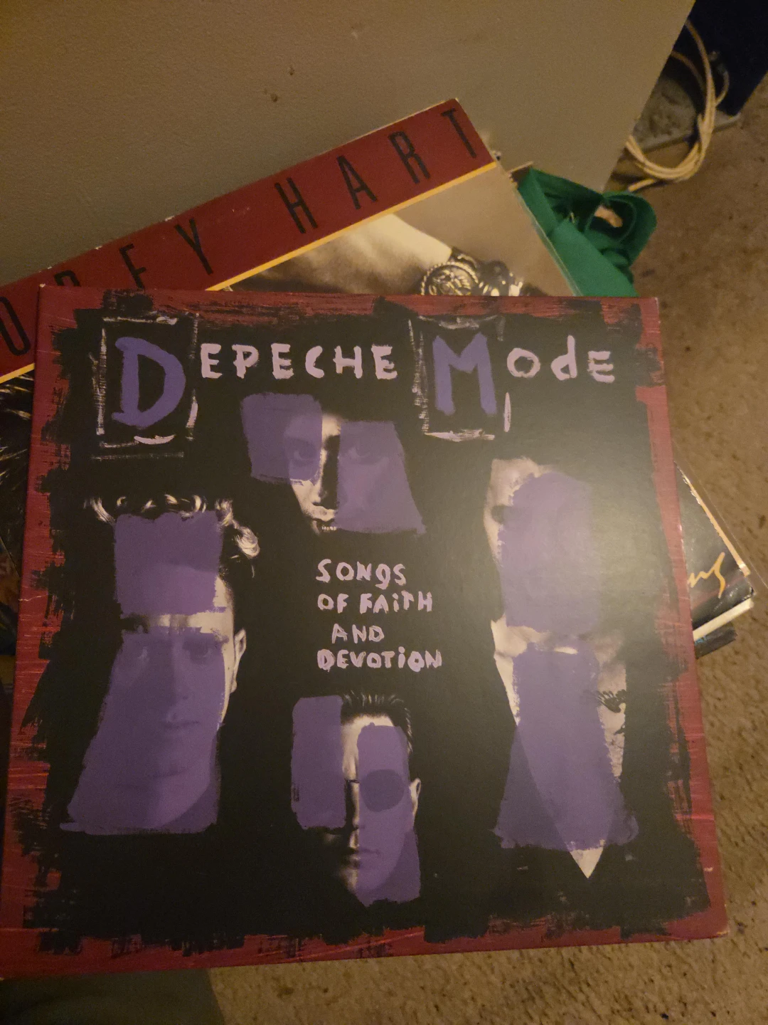 Depeche Mode Songs of Faith and Devotion Vinyl Record