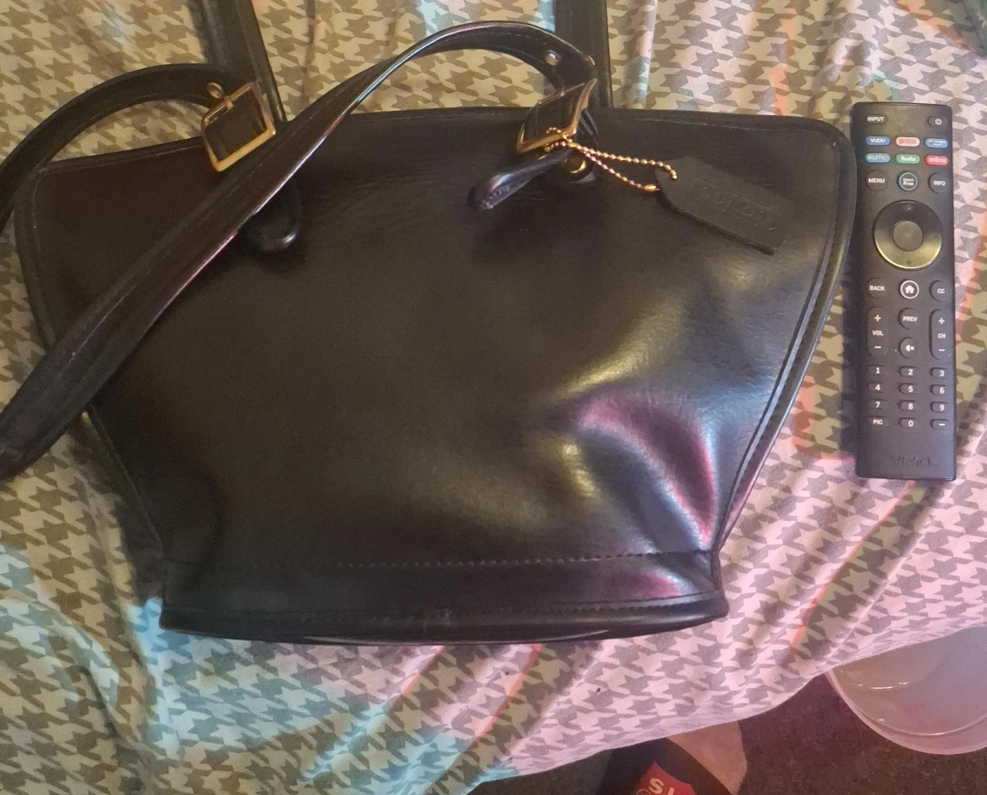Coach Leather Bucket Bag