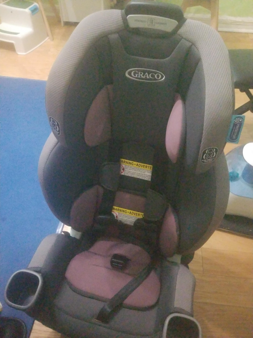 Graco Convertible Car Seat - Gray/Pink