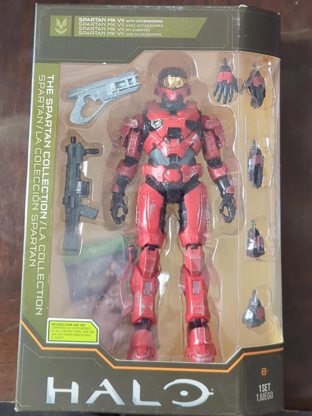 Halo Spartan Mk VII Action Figure with Accessories