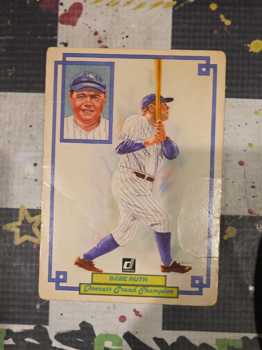 Donruss Grand Champion Babe Ruth Baseball Card