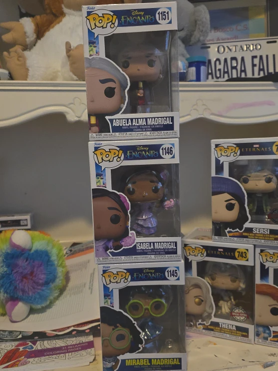 Funko Pop! Disney Encanto Figures - Abuela, Isabela, Mirabel