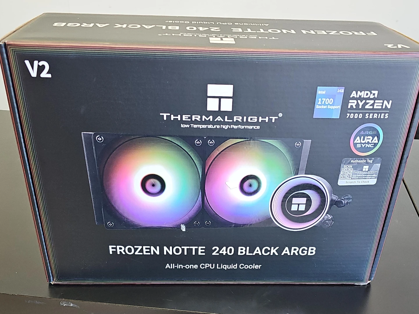 Thermalright Frozen Notte 240 Black ARGB CPU Cooler