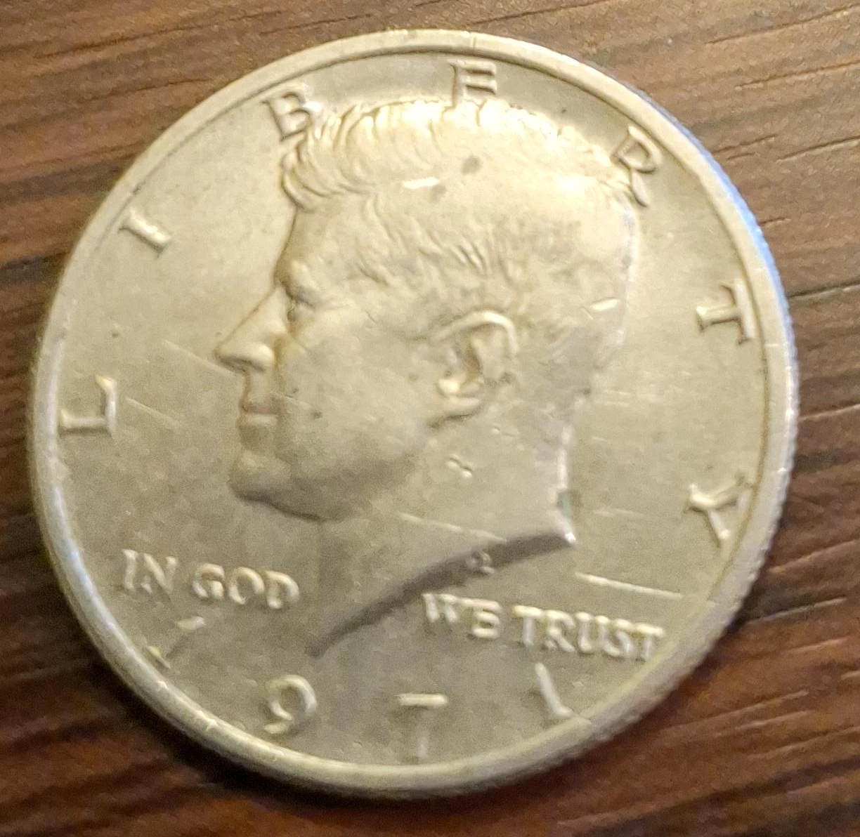 1971 Kennedy Half Dollar Coin