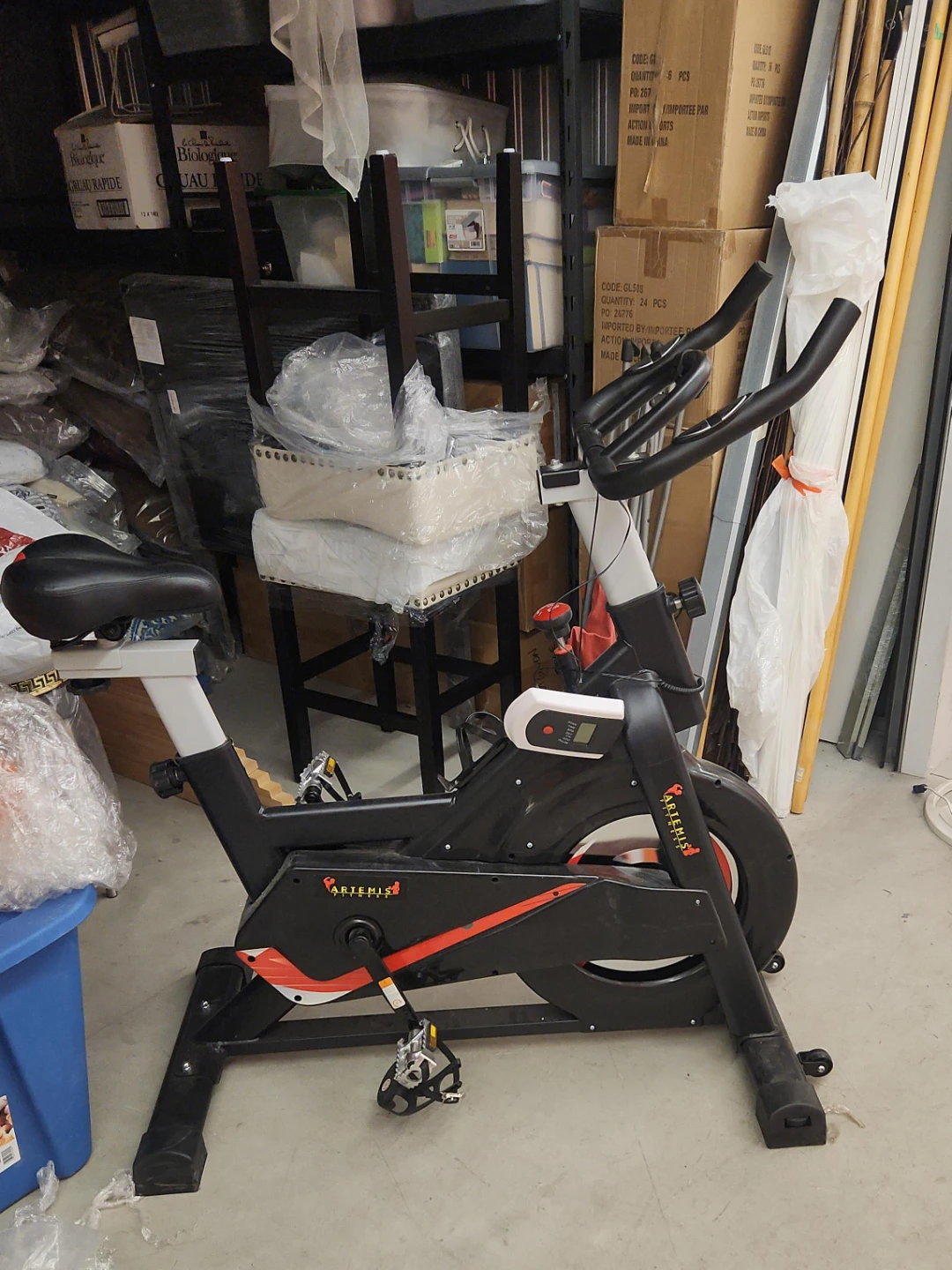 Artemis Fitness Stationary Exercise Bike