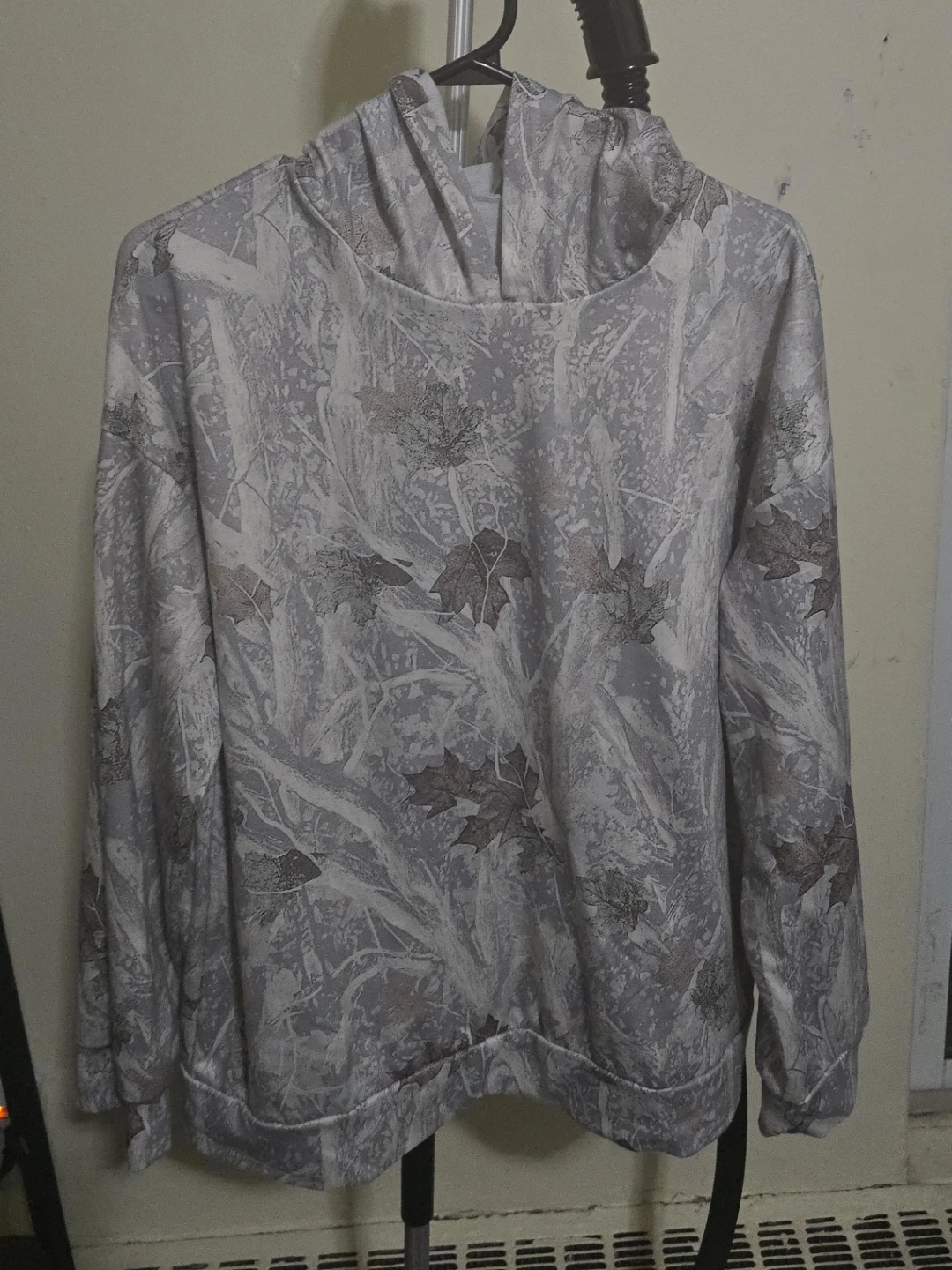 Camouflage Leaf Print Hoodie🏆