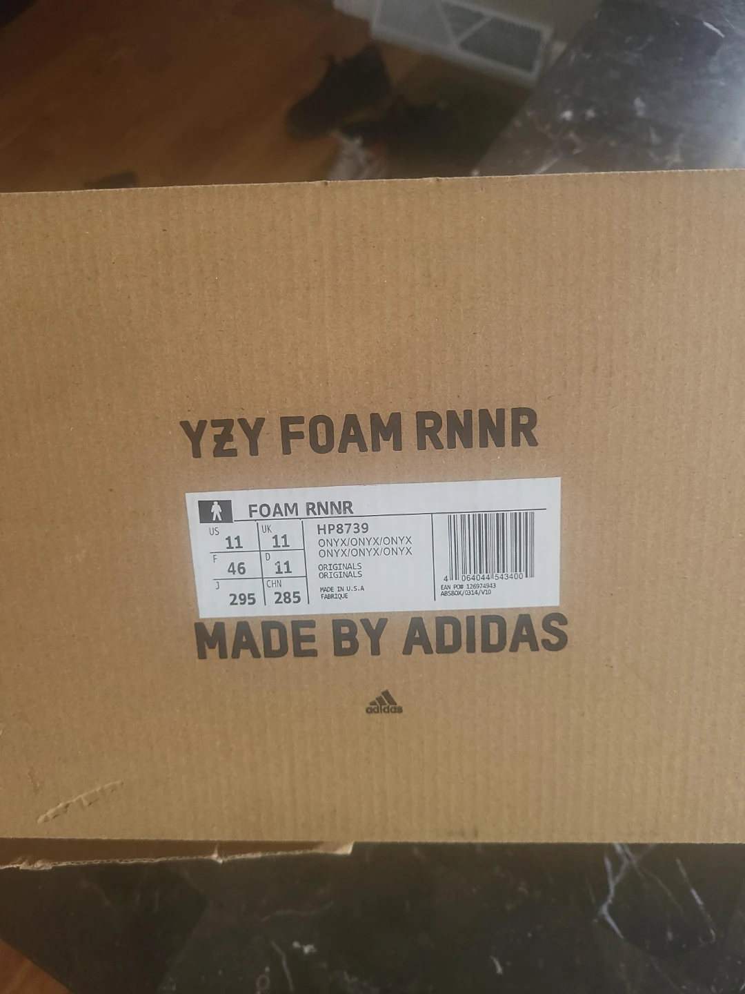 Adidas Yzy Foam Runner "Onyx"