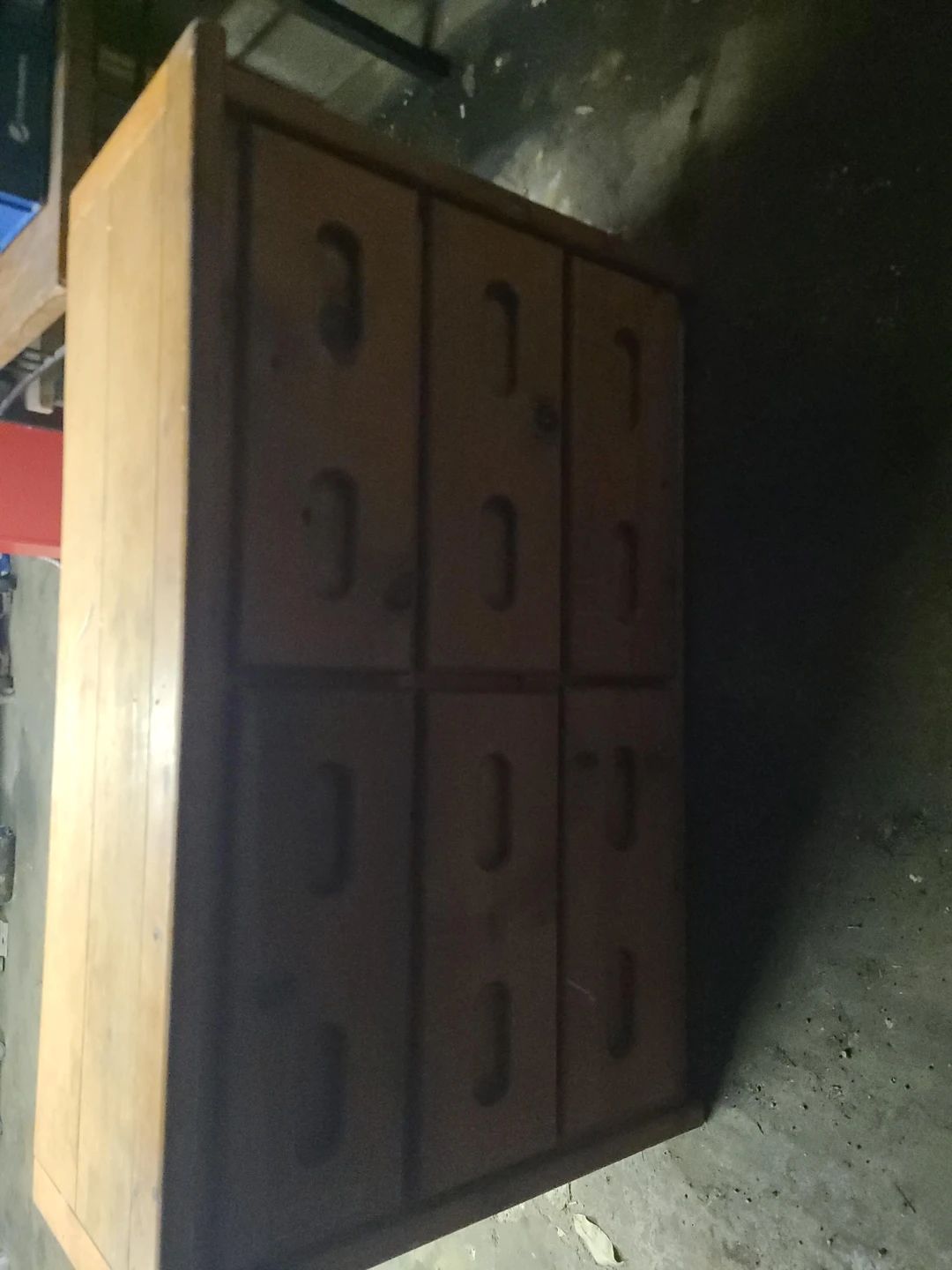 Wooden 6-Drawer Dresser Cabinet