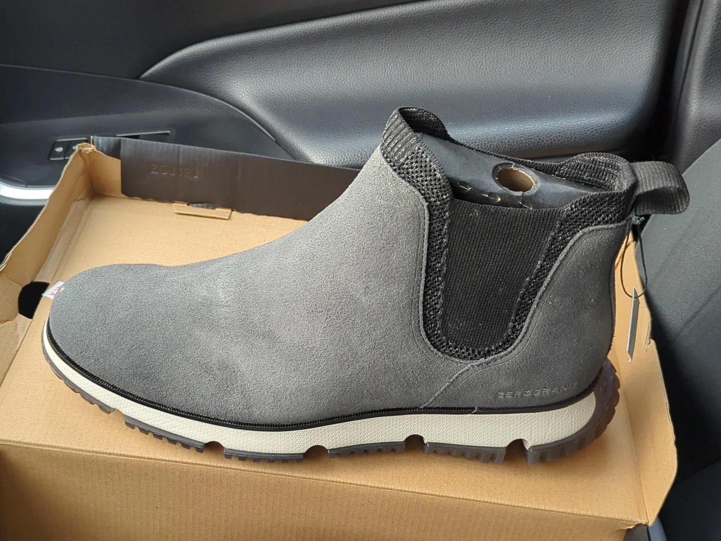 Cole Haan Zerogrand Chelsea Boots - Grey Suede