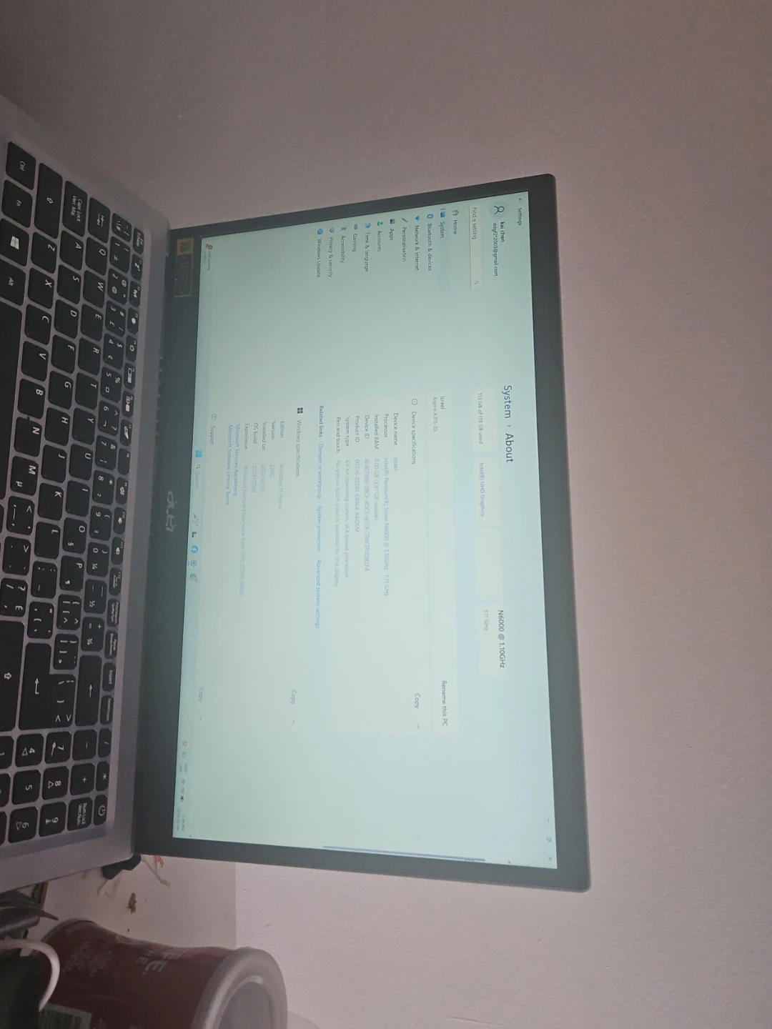 Acer Aspire 315-35 Laptop