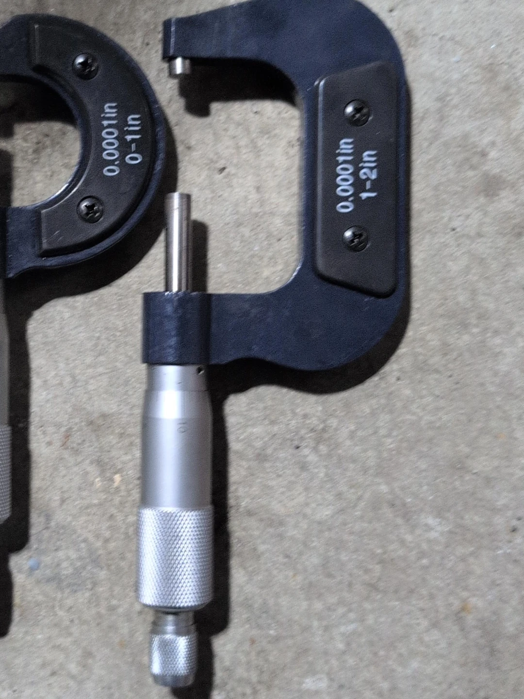 Micrometer Set - 0-1 inch & 1-2 inch