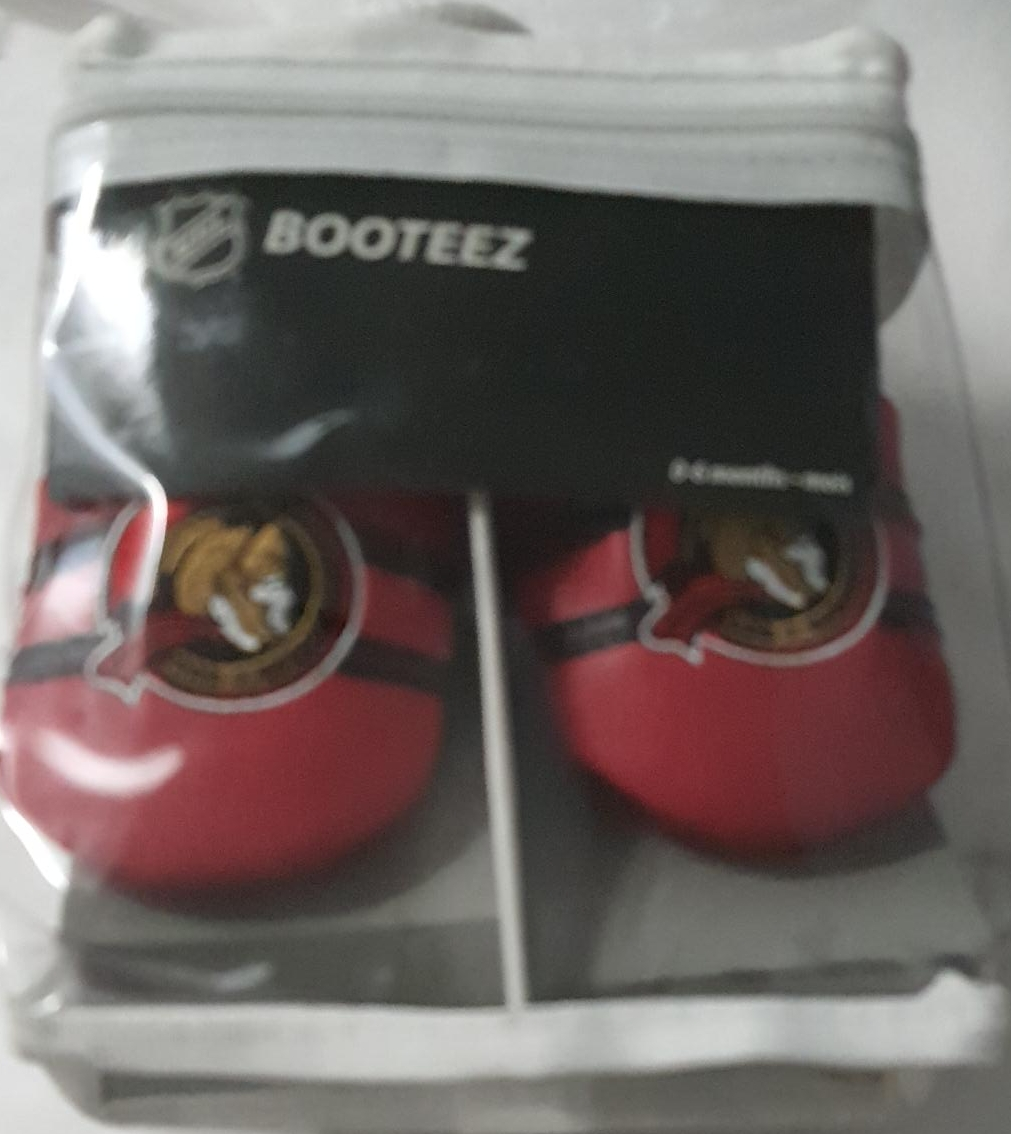 Ottawa Senators Baby Booties