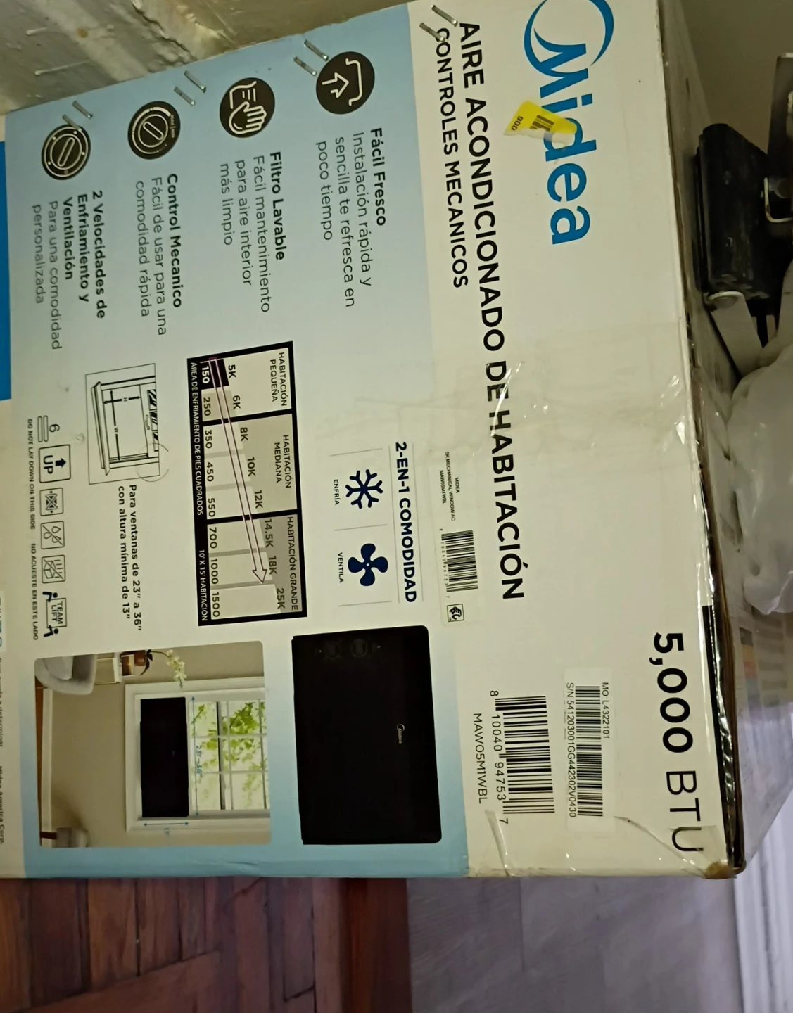 Midea 5,000 BTU Window Air Conditioner
