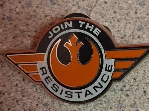Star Wars Rebel Alliance "Join The Resistance" Pin