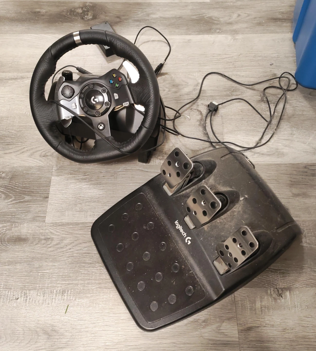 Logitech G Gaming Racing Wheel and Pedals