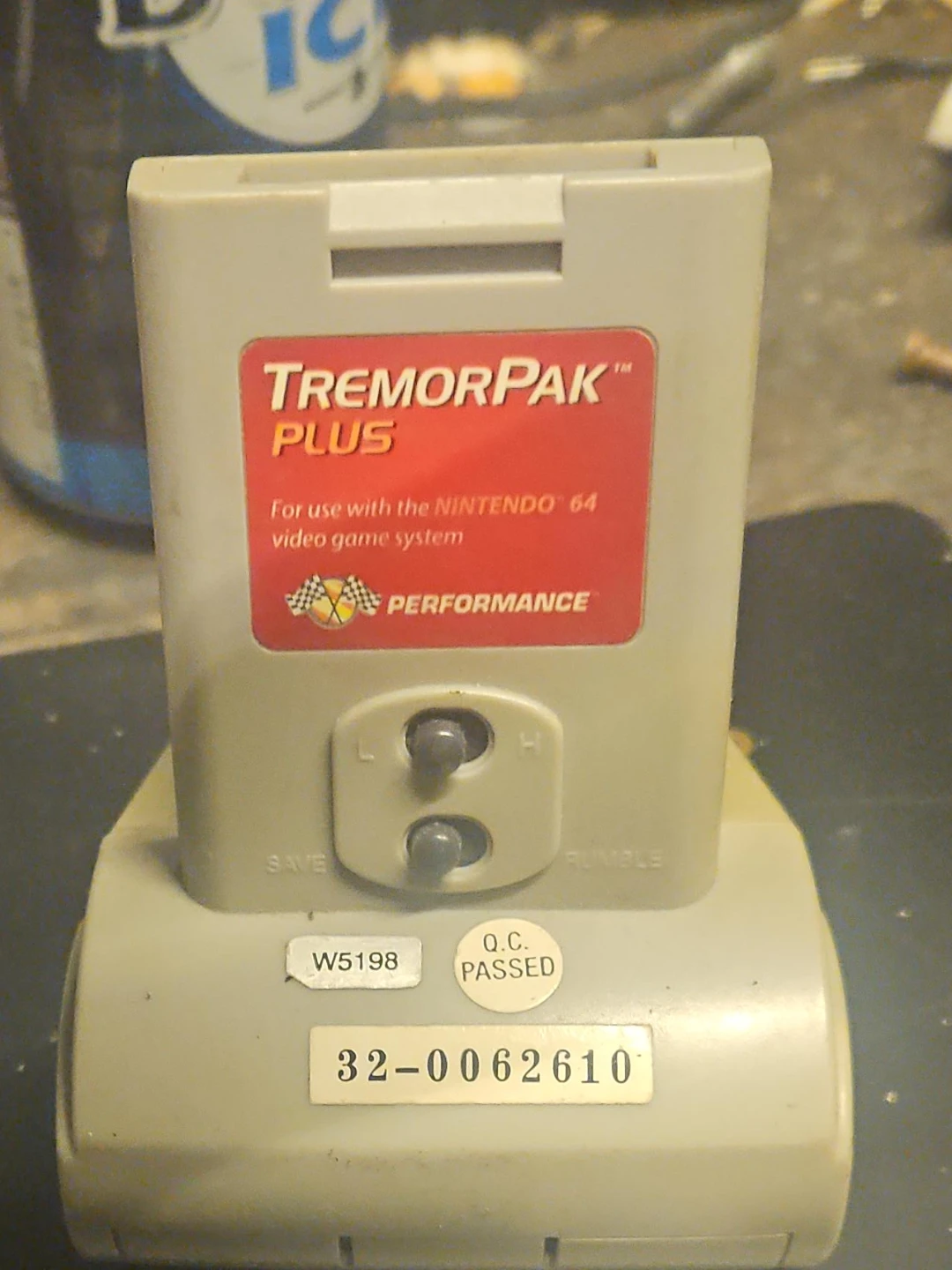 Performance TremorPak Plus for Nintendo 64