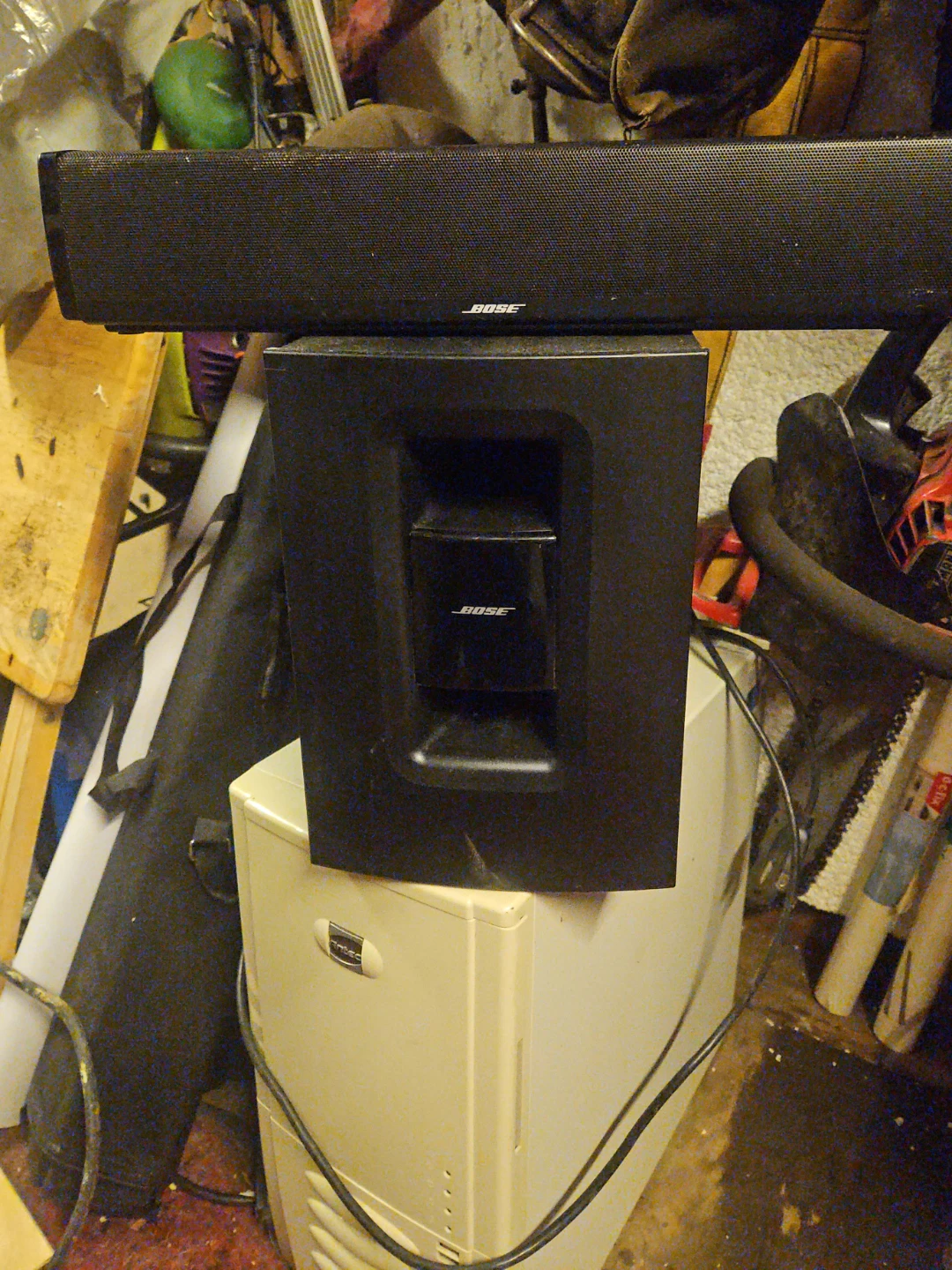 Bose Soundbar and Subwoofer