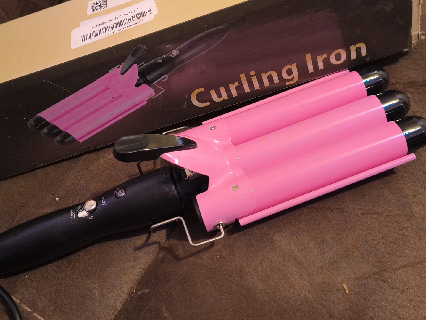Pink Professional Curling Iron