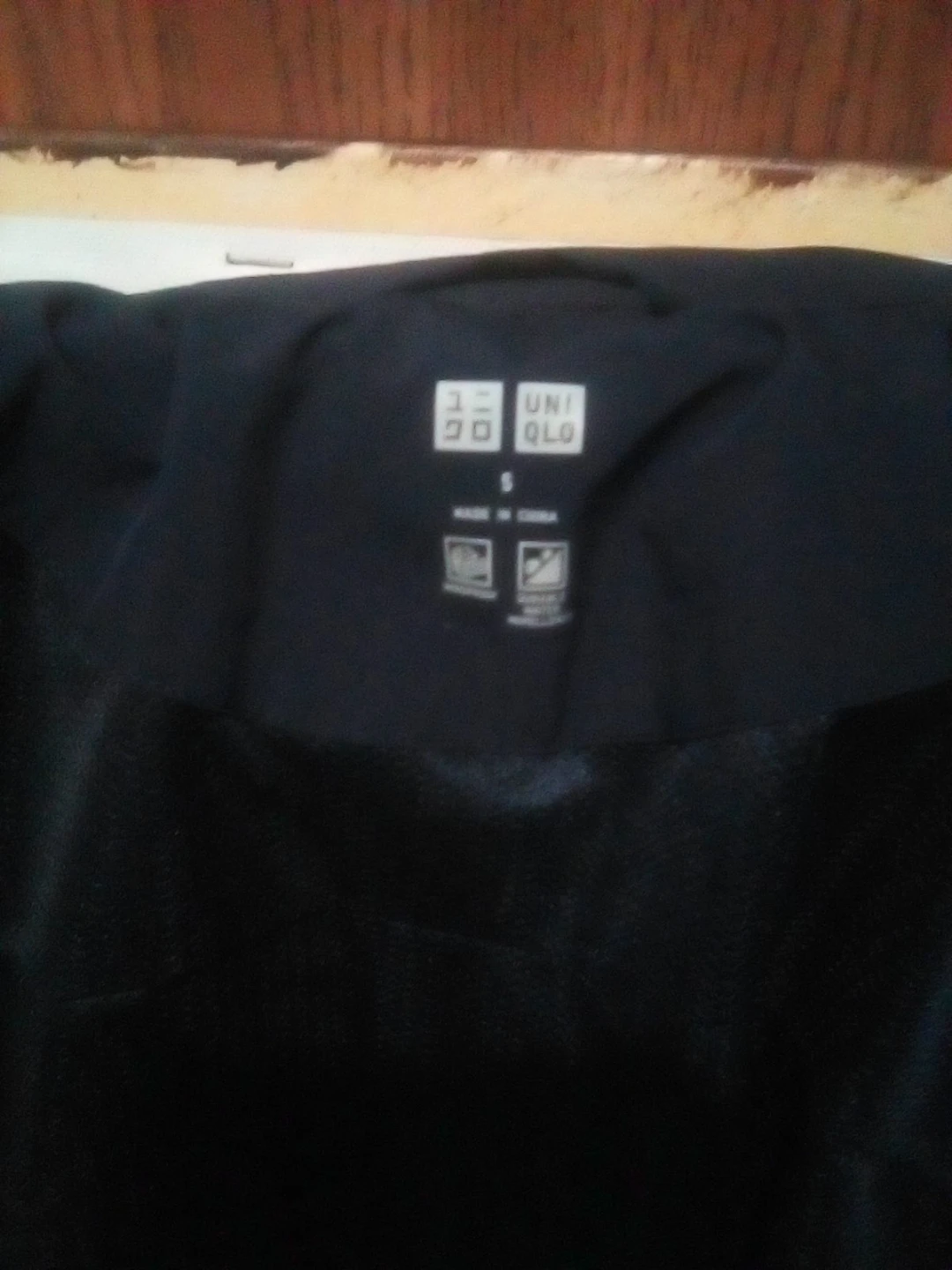 UNIQLO Navy Hooded Jacket - Size S