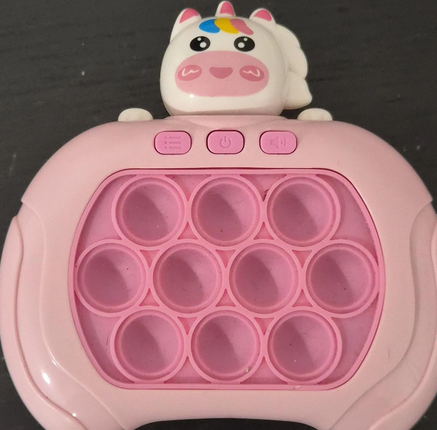 Pink Unicorn Pop It Game Toy
