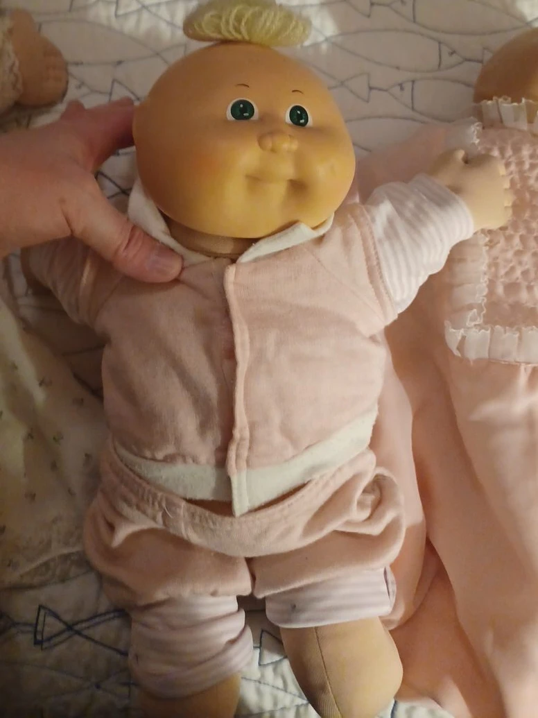Cabbage Patch Kid Doll Pink Outfit