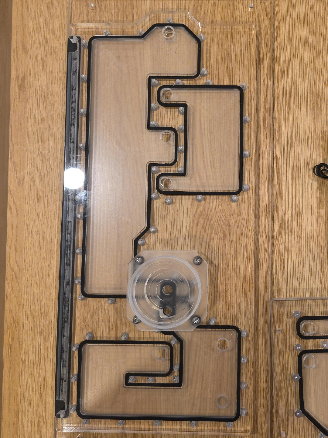 Custom PC Water Cooling Reservoir and Pump Assembly