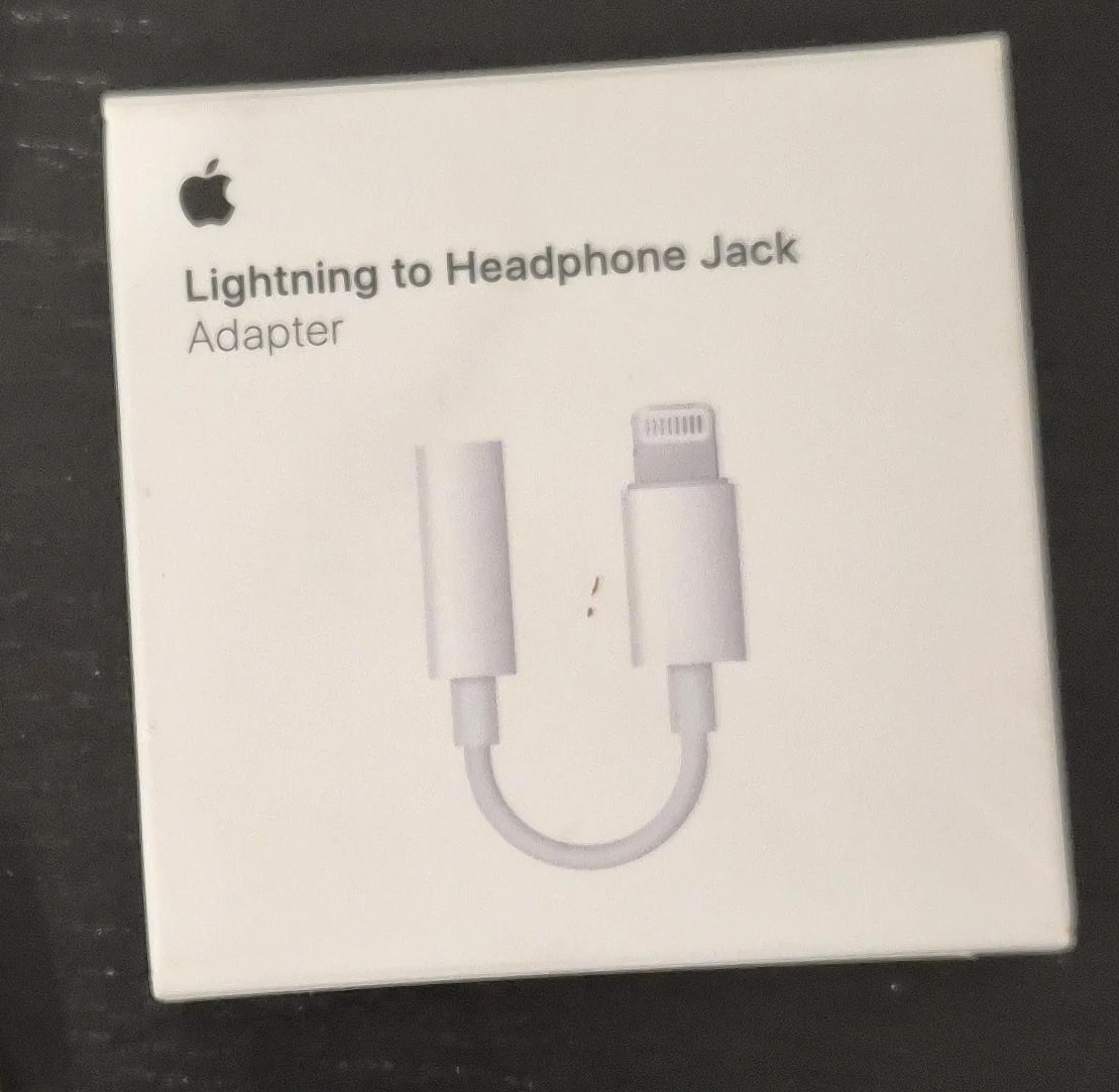 Apple Lightning to Headphone Jack Adapter