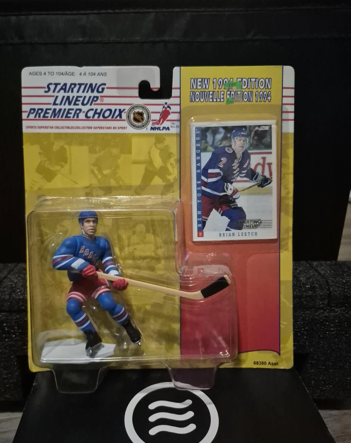 Starting Lineup Premier Choix Brian Leetch 1994 Hockey Figure