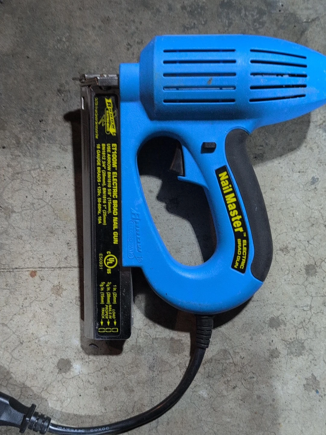 Nail Master Electric Brad Nail Gun