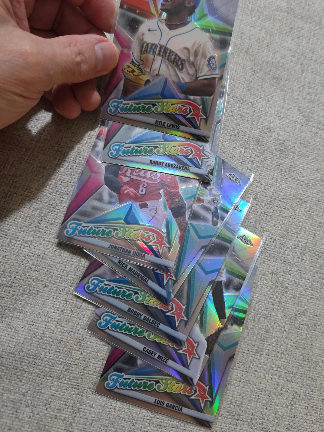 Topps Chrome Future Stars Baseball Cards