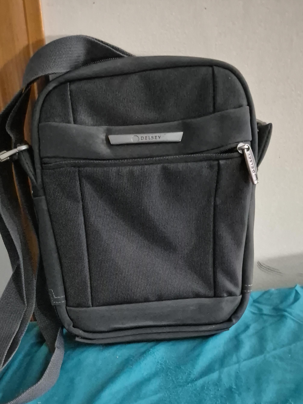 Delsey Black Crossbody Bag