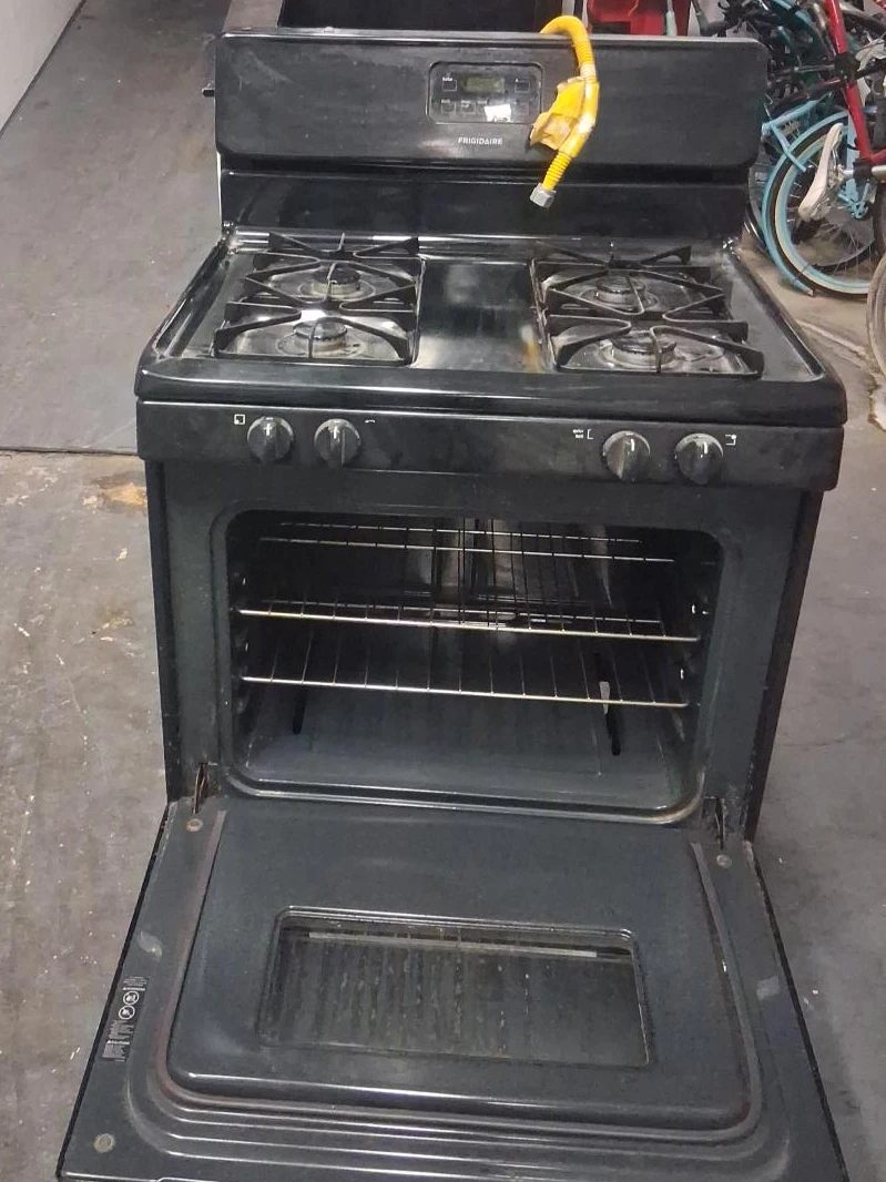 Frigidaire Gas Range and Refrigerator