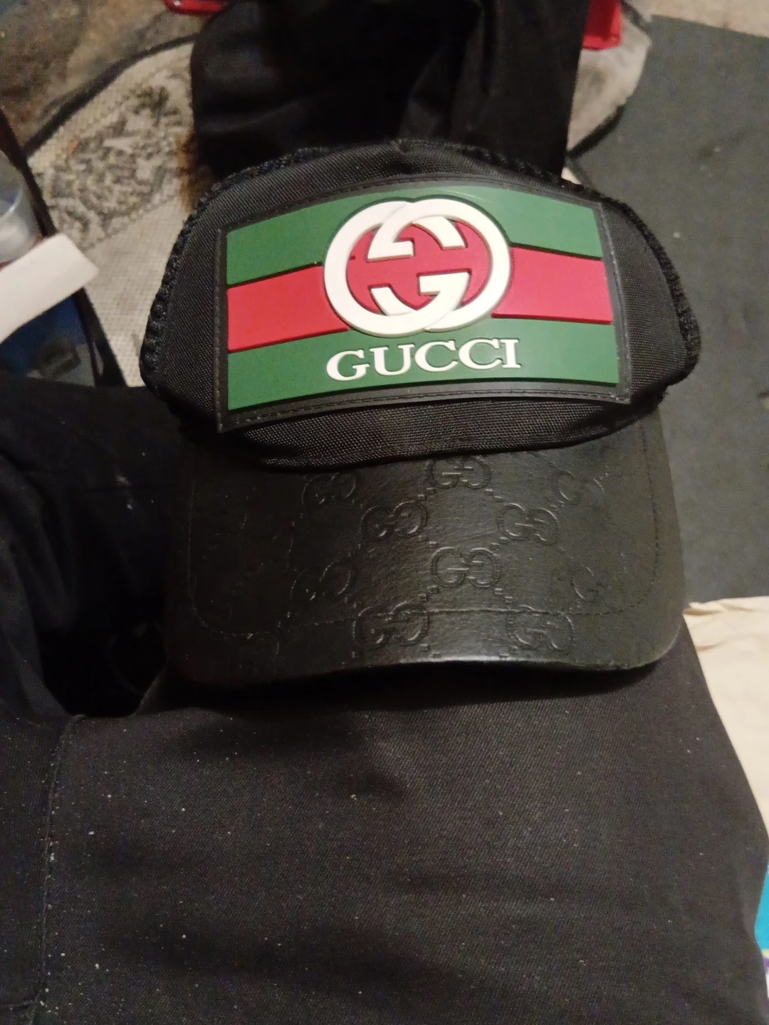 GUCCI Black Baseball Cap