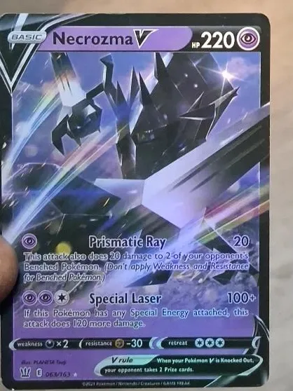Pokemon Necrozma V 063/163 Card