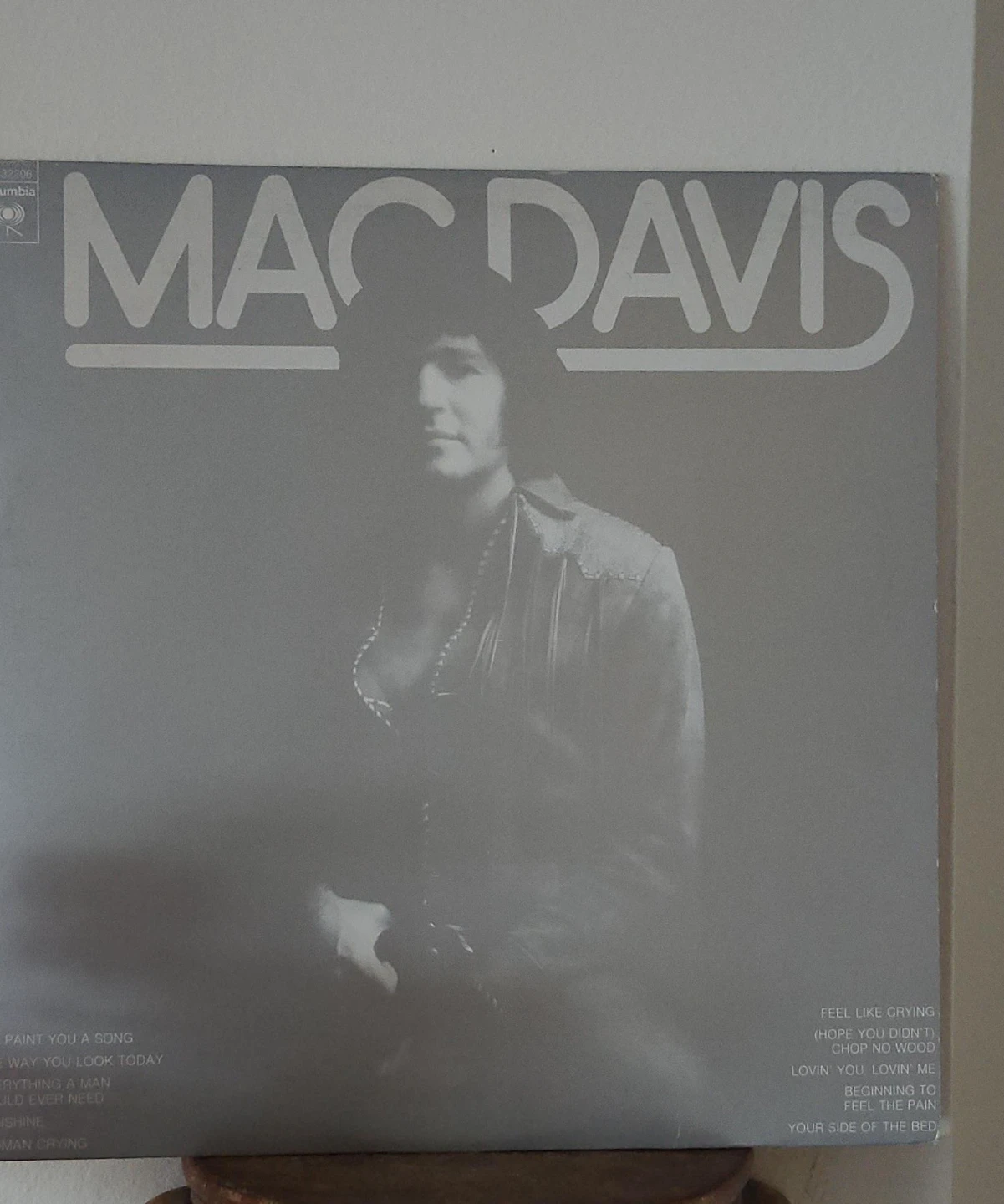 Mac Davis LP Record Vinyl Columbia 32206