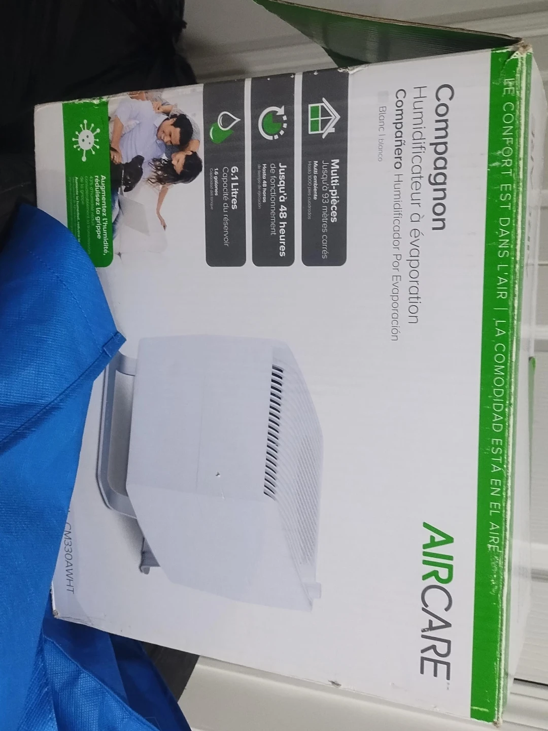 Aircare Companion Evaporative Humidifier - photo 3