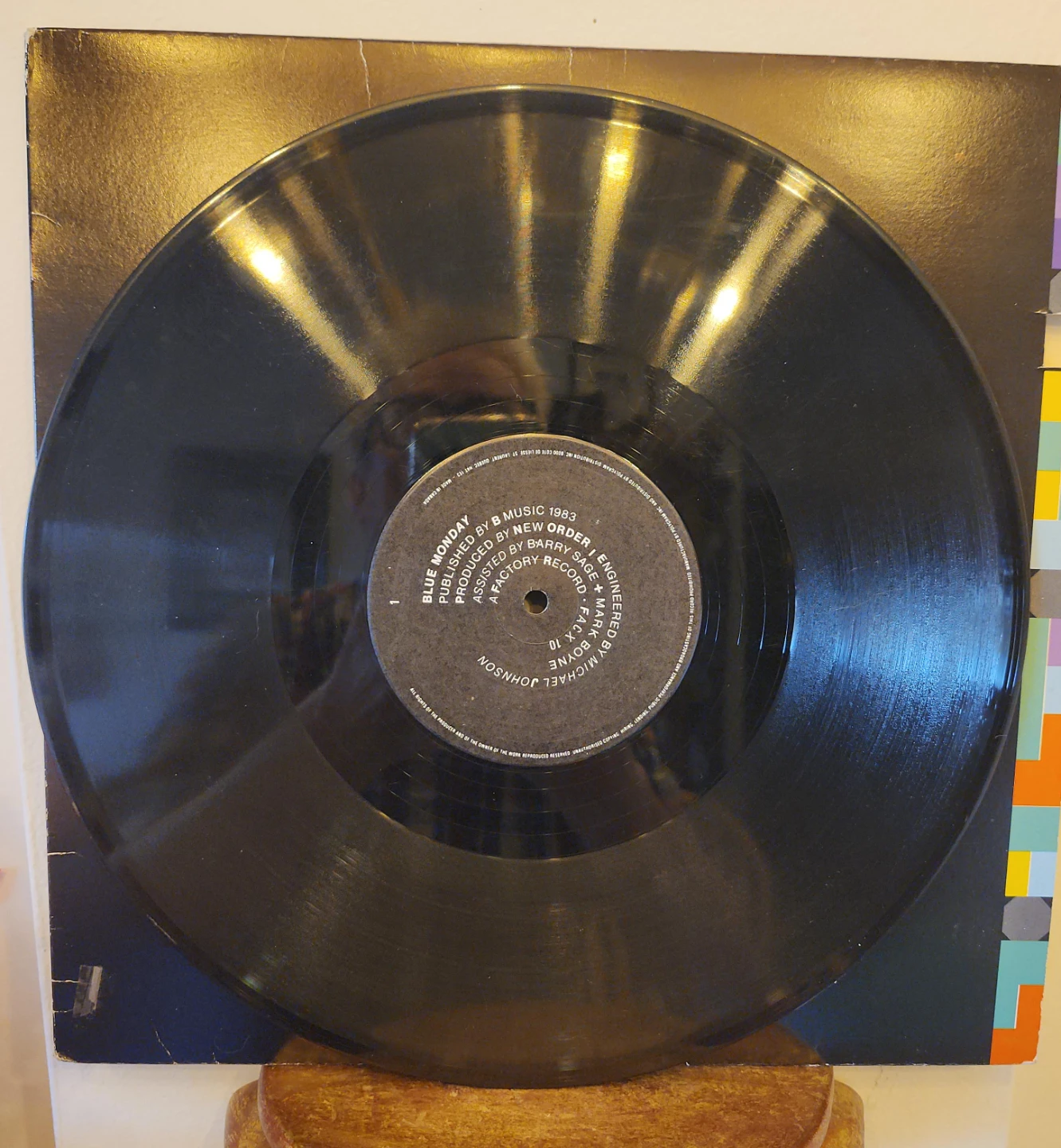 New Order Blue Monday 1983 Vinyl Record