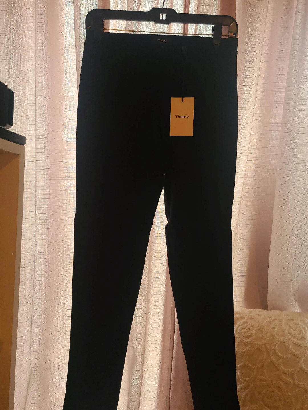 Theory Women's Black Sabali Knit Pants Size S