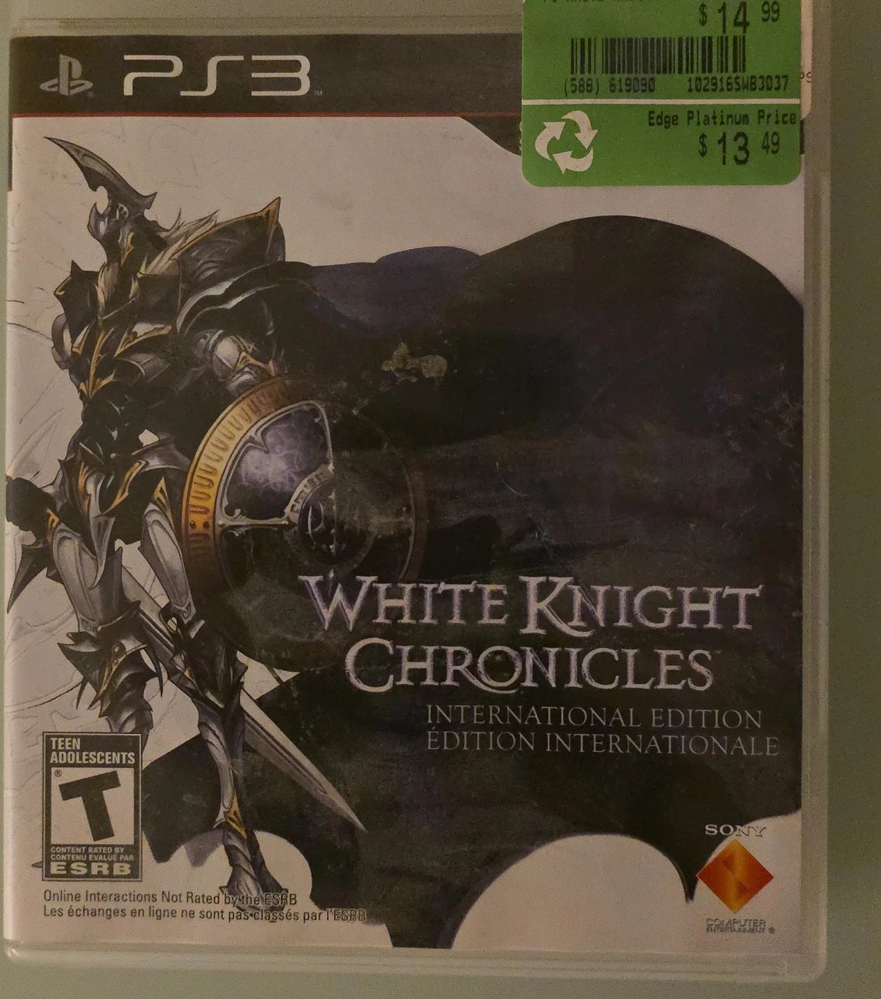 White Knight Chronicles International Edition PS3