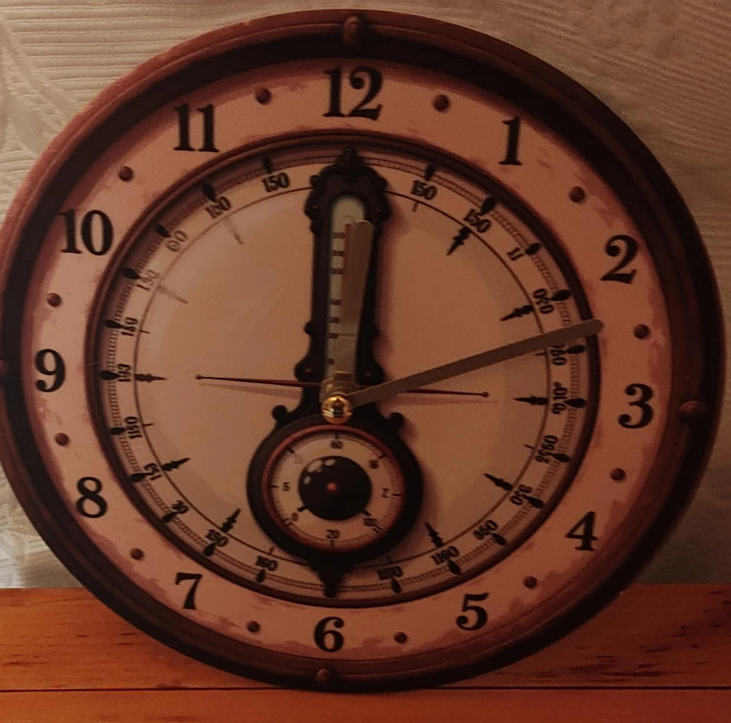 Vintage Style Wall Clock