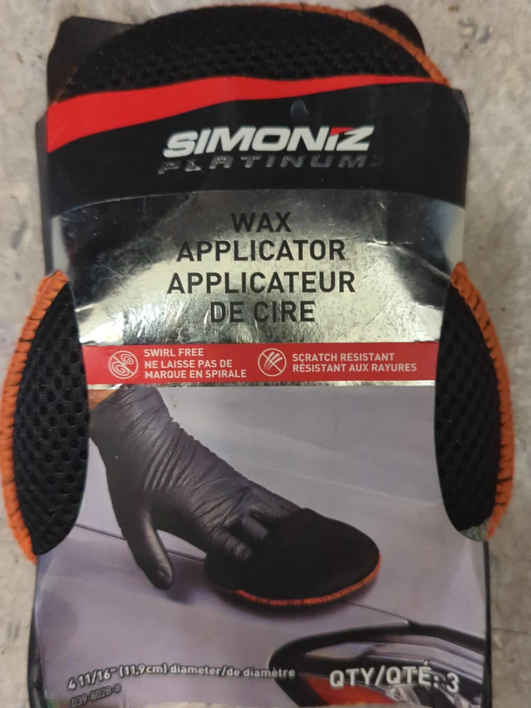 Simoniz Platinum Wax Applicator